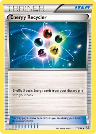 Energy Recycler 072/98 XY Ancient Origins - Uncommon