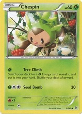 Chespin (9) 009/162 XY BREAKthrough - Common