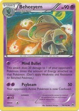 Beheeyem 074/162 XY BREAKthrough - Uncommon