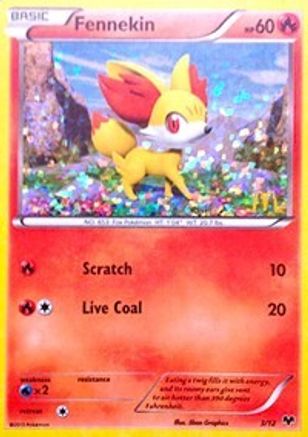 Fennekin 003/12 - Holofoil McDonalds Promos 2014 - Promo
