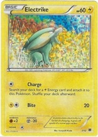 Electrike 007/12 - Holofoil McDonalds Promos 2015 - Promo