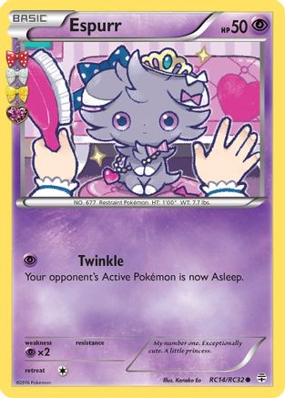 Espurr RC14/RC32 Generations Radiant Collection - Common