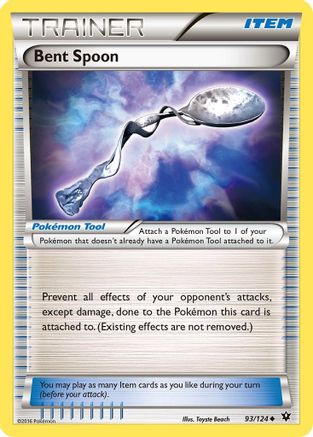 Bent Spoon 093/124 XY Fates Collide - Uncommon