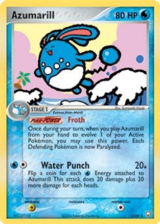Azumarill 001/109 Deck Exclusives - Rare