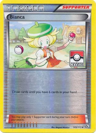 Bianca 109/113 - Reverse Holofoil League & Championship Cards - Promo