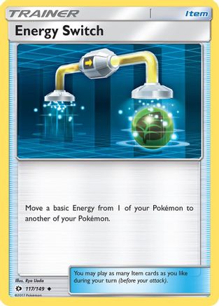 Energy Switch 117/149 - Reverse Holofoil SM Base Set - Uncommon