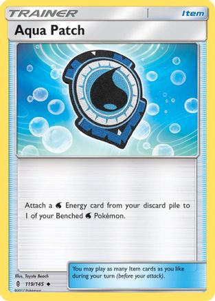 Aqua Patch 119/145 SM Guardians Rising - Uncommon