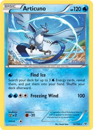 Articuno 016/108 - Holofoil Deck Exclusives - Holo Rare