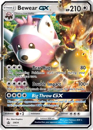 Bewear GX SM34 - Holofoil SM Promos - Promo