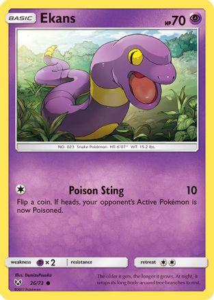 Ekans 036/73 Shining Legends - Common