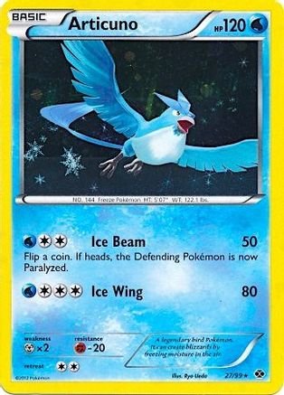Articuno 027/99 - Holofoil Blister Exclusives - Promo