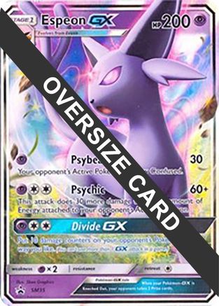 Espeon GX SM35 - Holofoil Jumbo Cards - Promo
