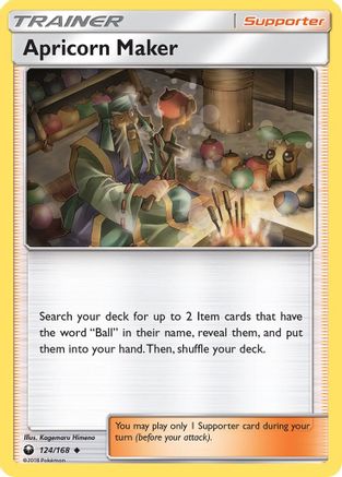 Apricorn Maker 124/168 - Reverse Holofoil SM Celestial Storm - Uncommon