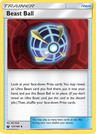 Beast Ball 125/168 - Reverse Holofoil SM Celestial Storm - Uncommon