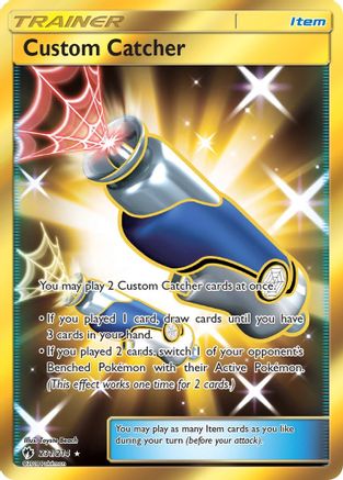 Custom Catcher (Secret) 231 - Holofoil SM Lost Thunder - Secret Rare