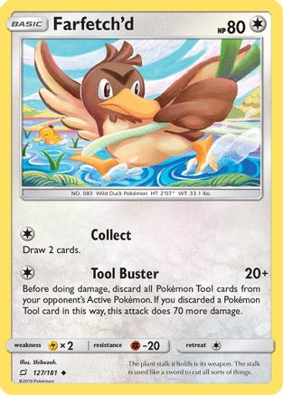 Farfetch'd 127/181 SM Team Up - Uncommon
