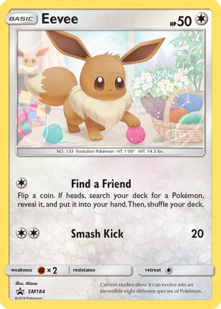 Eevee SM184 - Holofoil SM Promos - Promo
