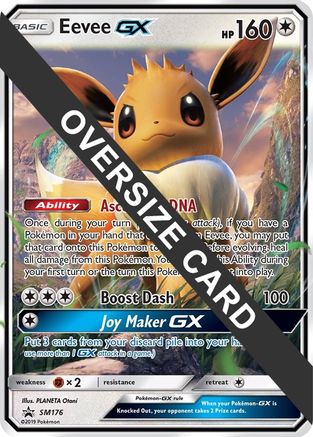 Eevee GX SM176 - Holofoil Jumbo Cards - Promo