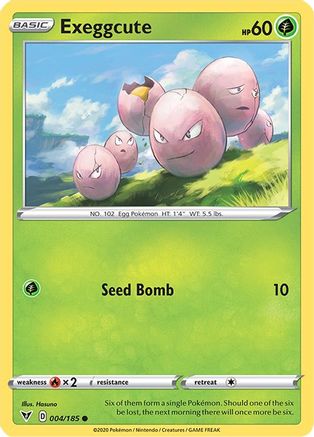 Exeggcute 004/185 SWSH04 Vivid Voltage - Common