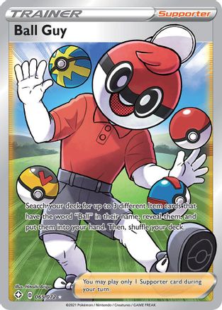 Ball Guy (Full Art) 065/072 - Holofoil Shining Fates - Ultra Rare