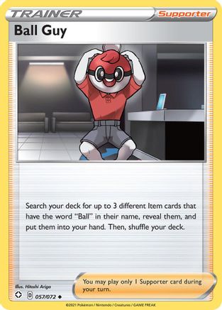 Ball Guy 057/072 Shining Fates - Uncommon