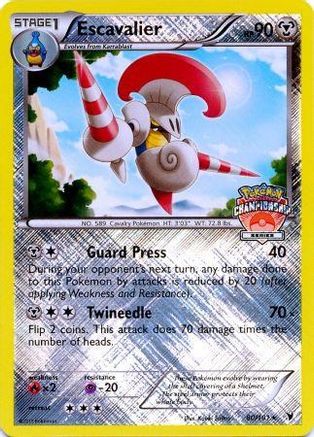 Escavalier 080/101 - Reverse Holofoil League & Championship Cards - Promo