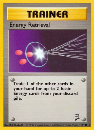 Energy Retrieval 110/130 Base Set 2 - Uncommon