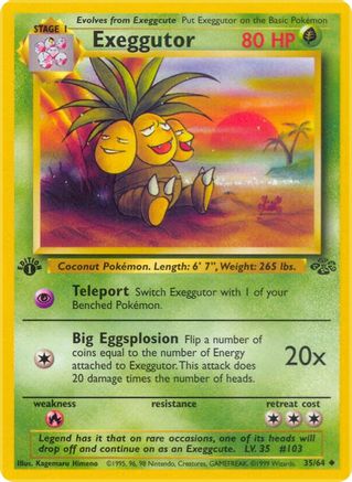 Exeggutor 035/64 - Unlimited Jungle - Uncommon