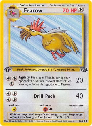 Fearow 036/64 - Unlimited Jungle - Uncommon