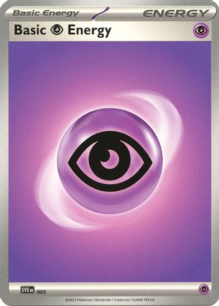 Basic Psychic Energy 005 SV01 Scarlet & Violet Base Set - Common