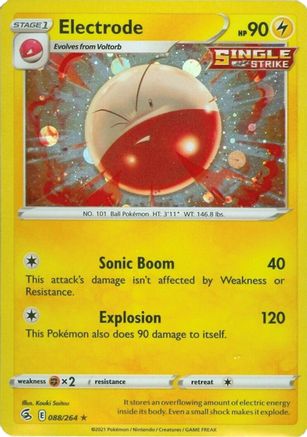 Electrode 088/264 - Holofoil Miscellaneous Cards & Products - Rare