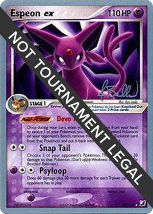 Espeon ex - 2006 (Jimmy Ballard) 102 World Championship Decks - Ultra Rare