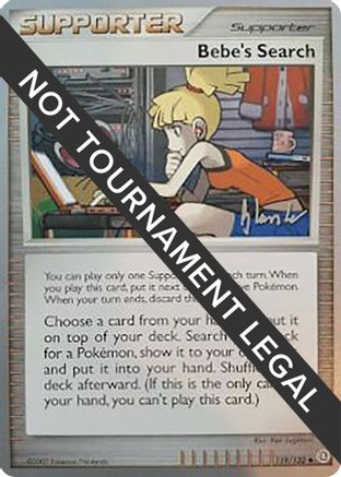 Bebe's Search - 2008 (Dylan Lefavour) 119 World Championship Decks - Uncommon