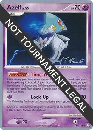 Azelf - 2010 (Michael Pramawat) 019 World Championship Decks - Rare