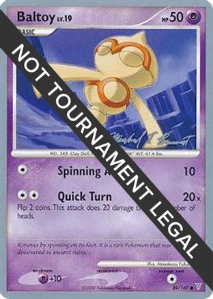 Baltoy - 2010 (Michael Pramawat) 089 World Championship Decks - Common