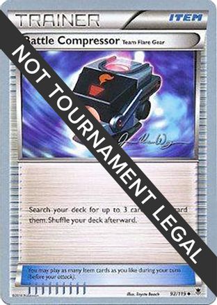 Battle Compressor (Team Flare Gear) - 2015 (Jacob Van Wagner) 092 World Championship Decks - Uncommon