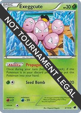 Exeggcute - 2015 (Jacob Van Wagner) 004 World Championship Decks - Common
