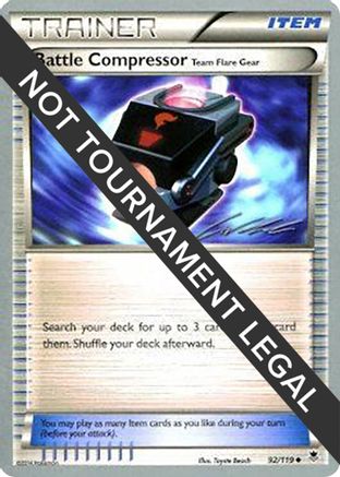 Battle Compressor (Team Flare Gear) - 2016 (Cody Walinski) 092 World Championship Decks - Uncommon