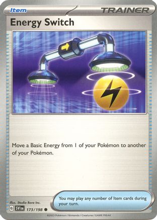 Energy Switch 173/198 - Reverse Holofoil SV01 Scarlet & Violet Base Set - Common