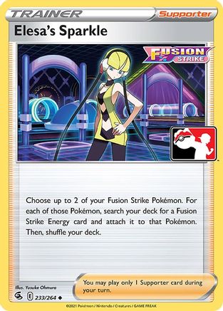 Elesa's Sparkle 233 Prize Pack Series Cards - Uncommon