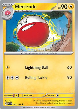 Electrode 067/193 SV02 Paldea Evolved - Uncommon