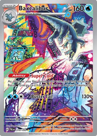 Baxcalibur 210/193 - Holofoil SV02 Paldea Evolved - Illustration Rare