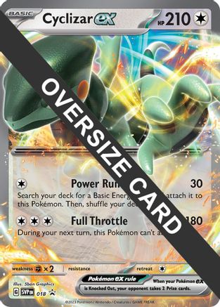 Cyclizar ex 018 - Holofoil Jumbo Cards - Promo