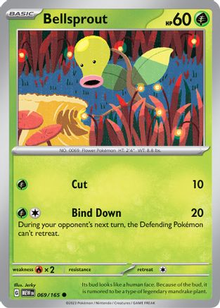 Bellsprout 069/165 SV Scarlet & Violet 151 - Common