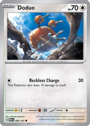 Doduo 084/165 SV Scarlet & Violet 151 - Common