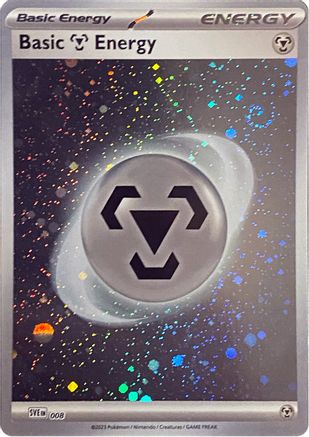 Basic Metal Energy (Cosmos Holo) 008 - Holofoil SV01 Scarlet & Violet Base Set - Common