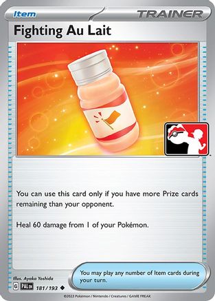 Fighting Au Lait 181/193 Prize Pack Series Cards - Uncommon