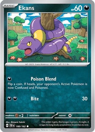 Ekans 100/162 SV05 Temporal Forces - Common