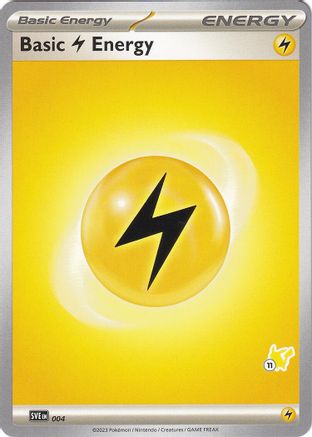 Basic Lightning Energy - Pikachu 11 004 Battle Academy 2024 - Common