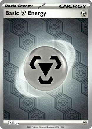 Basic Metal Energy (Reverse Holofoil) 008 - Reverse Holofoil SV Shrouded Fable - Common